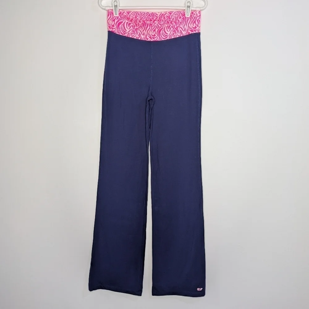 Vineyard Vines Blue Pink Cozy Lounge Pant XL
